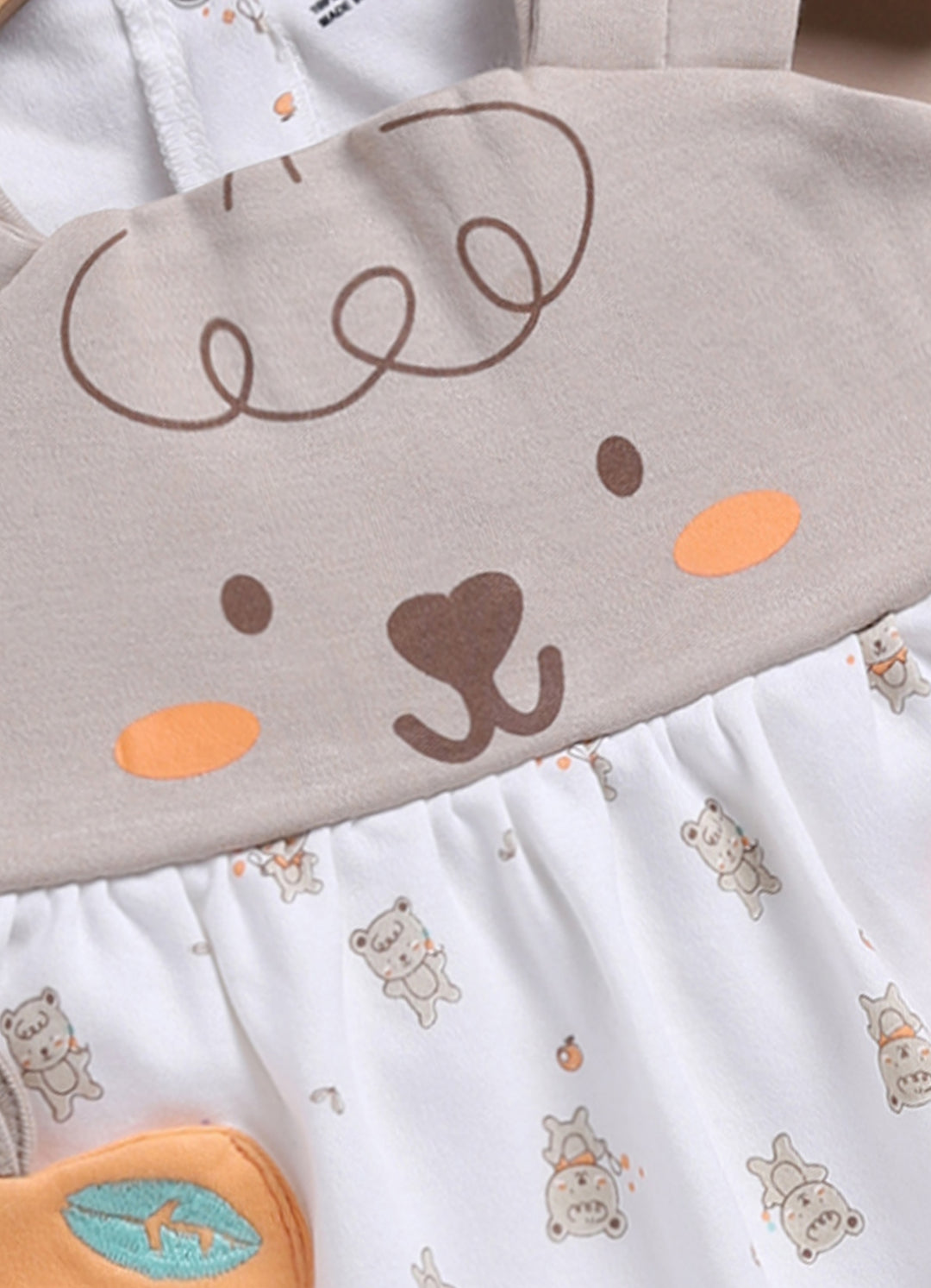 Le Pur BioCool Baby Girl 3-Piece Dress Set – Frock, Bloomer & Headband - LE PUR!